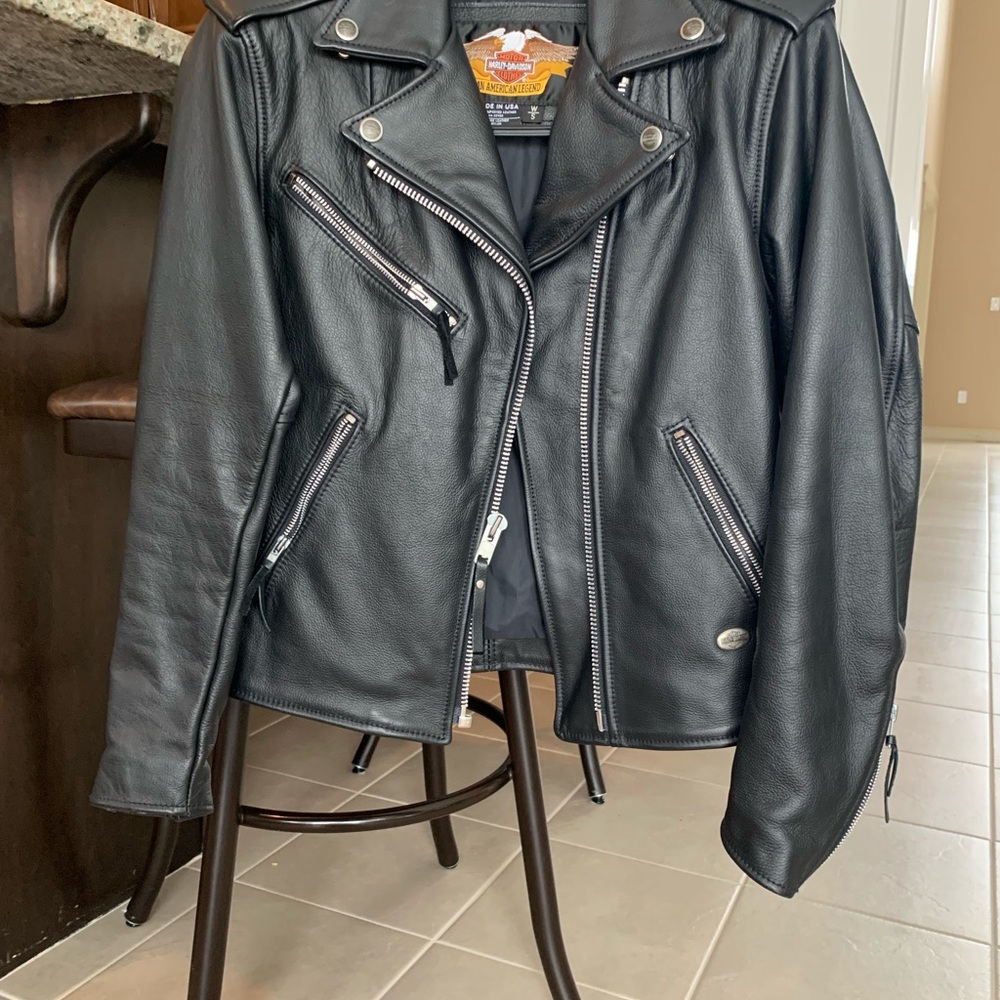 Authentic Harley Davidson biker jacket
